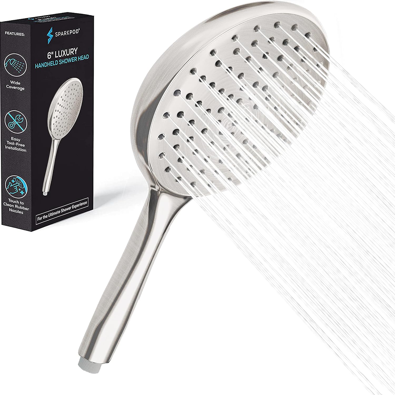 6"Handheld Shower Head