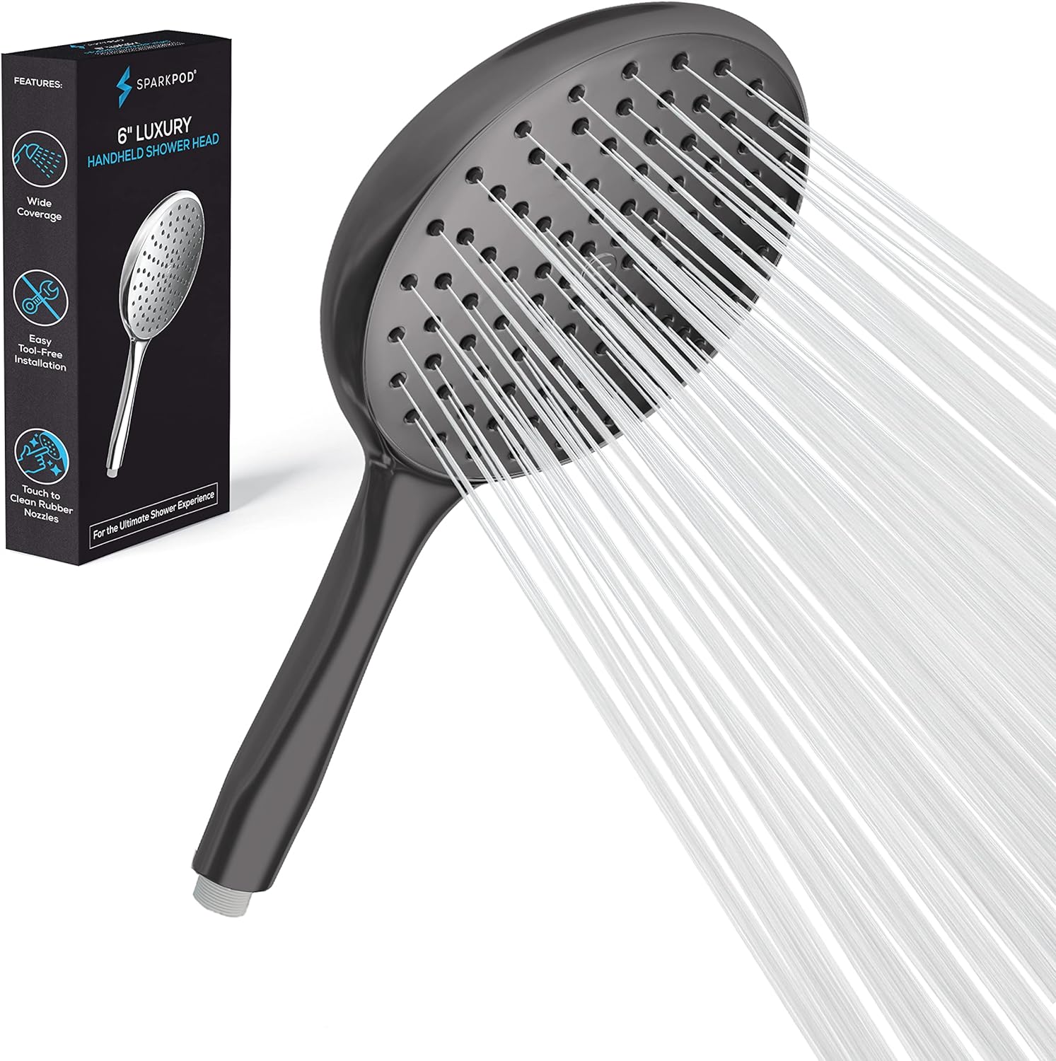 6"Handheld Shower Head