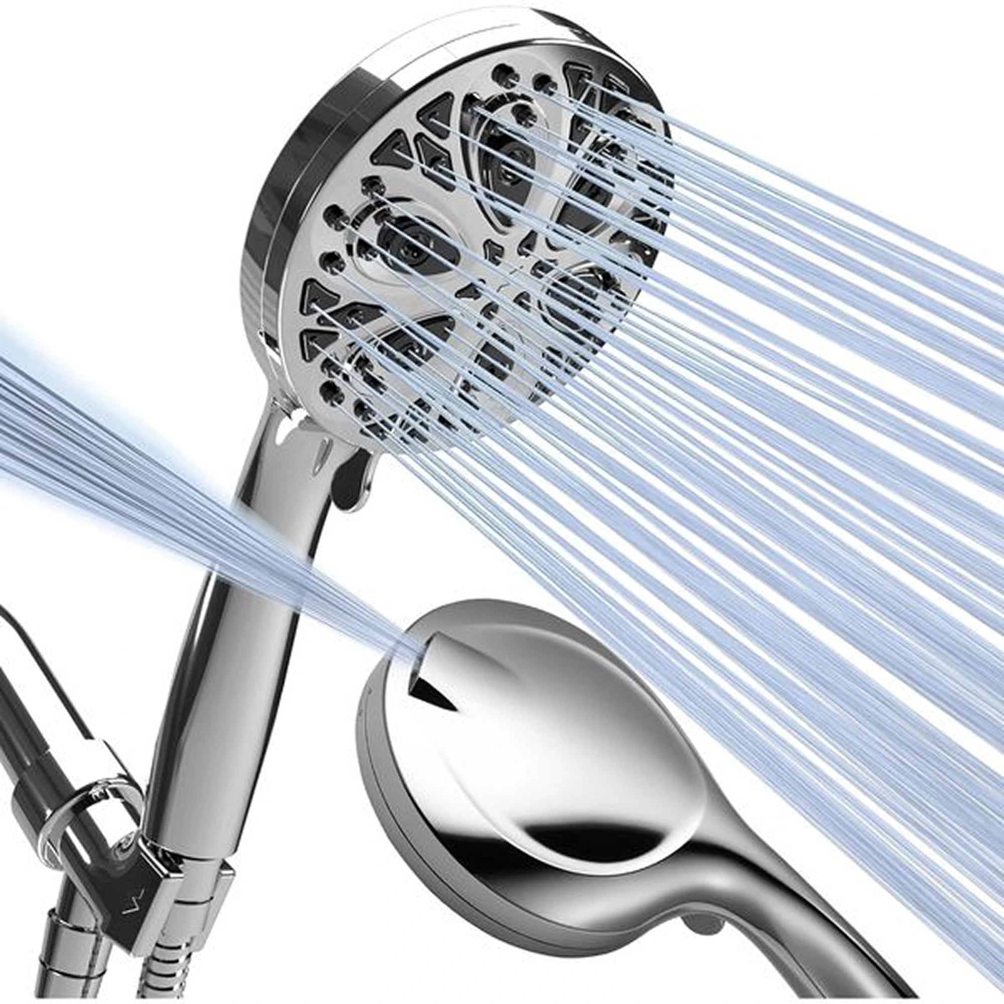 5" 10-Function Filtered Handheld Shower Head + 6' Hose