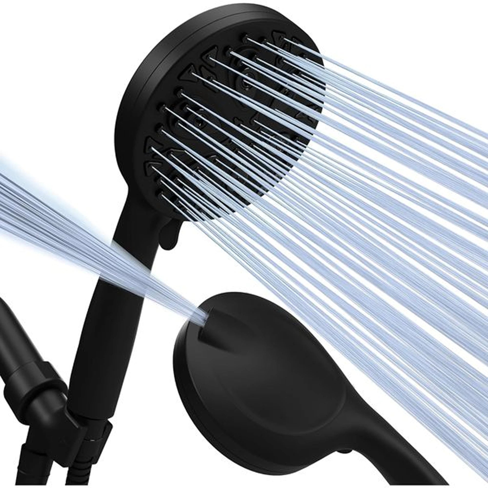 5" 10-Function Filtered Handheld Shower Head + 6' Hose