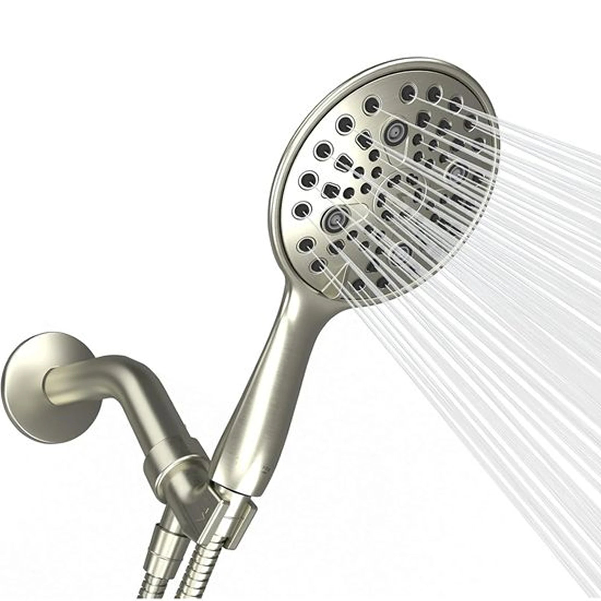 6" 6-Function Handheld Shower Head