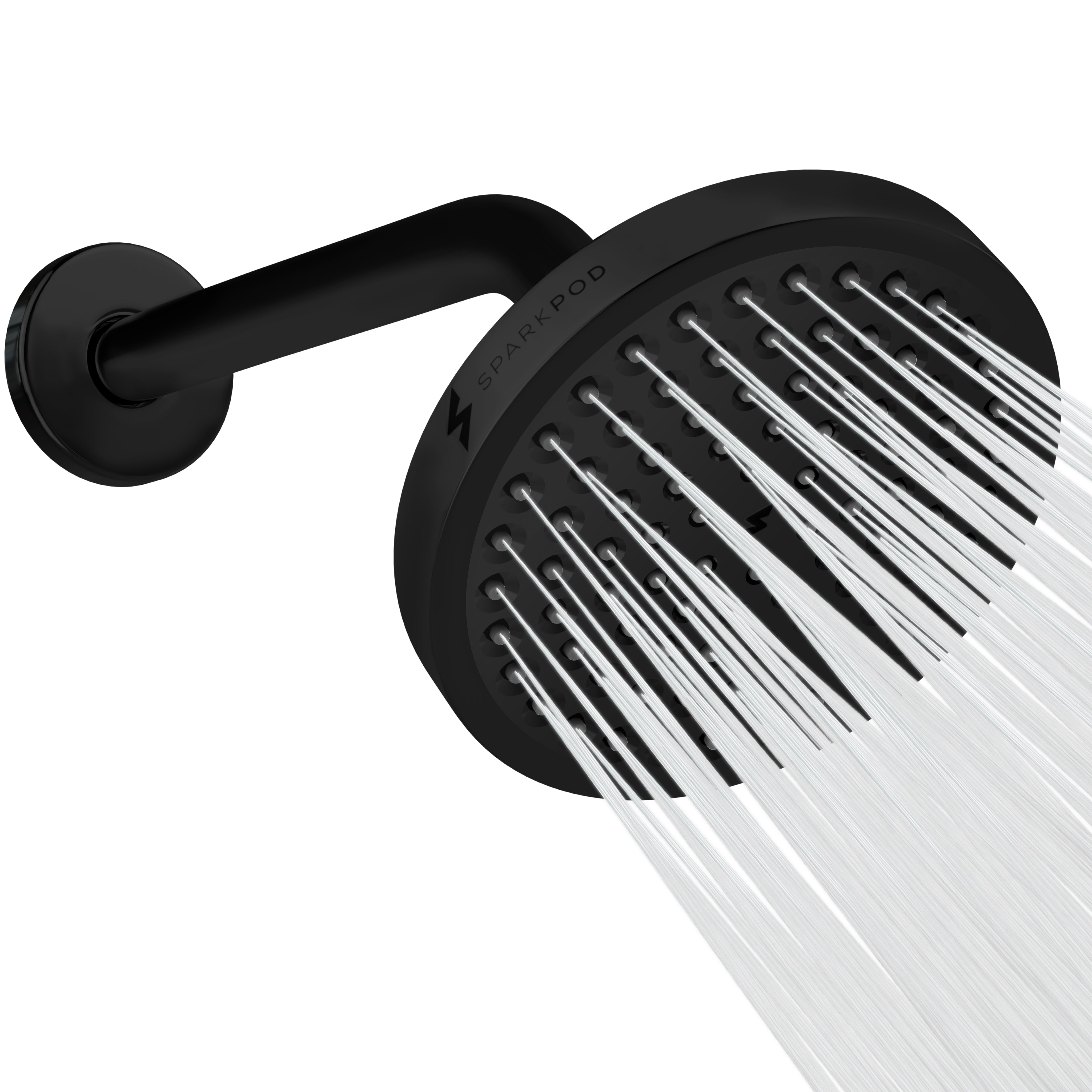 6” Round Rain Shower Head + 9” Shower Arm