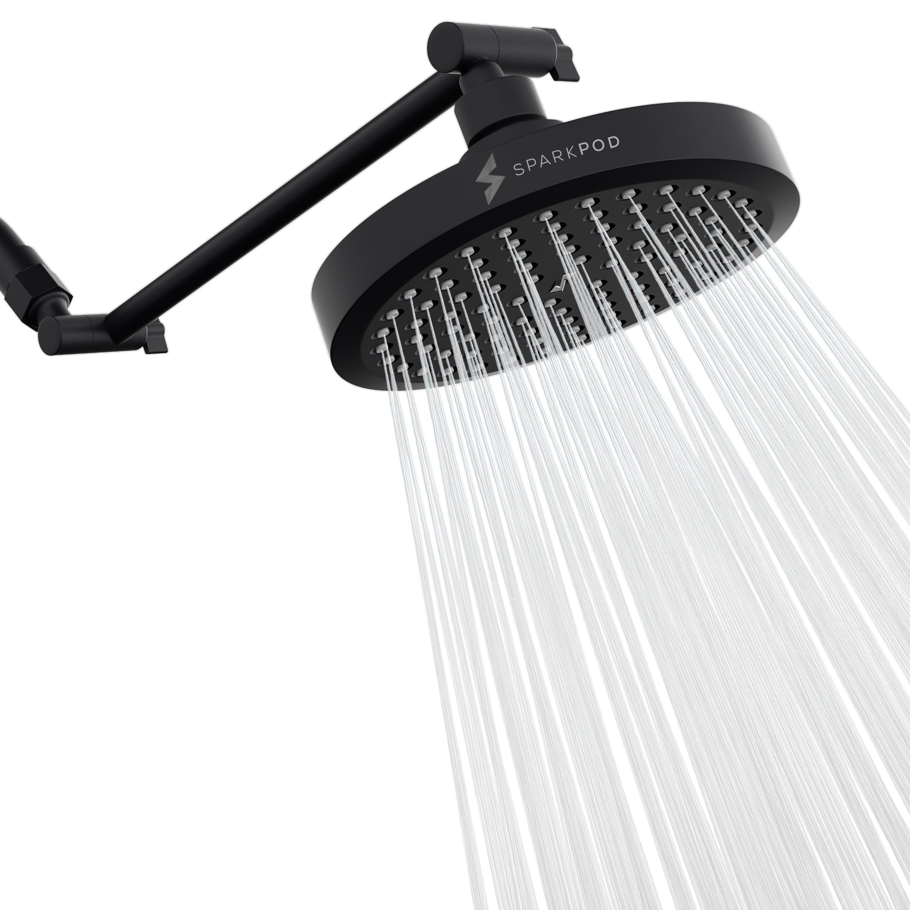 6” Round Shower Head + 11” Shower Arm Extension