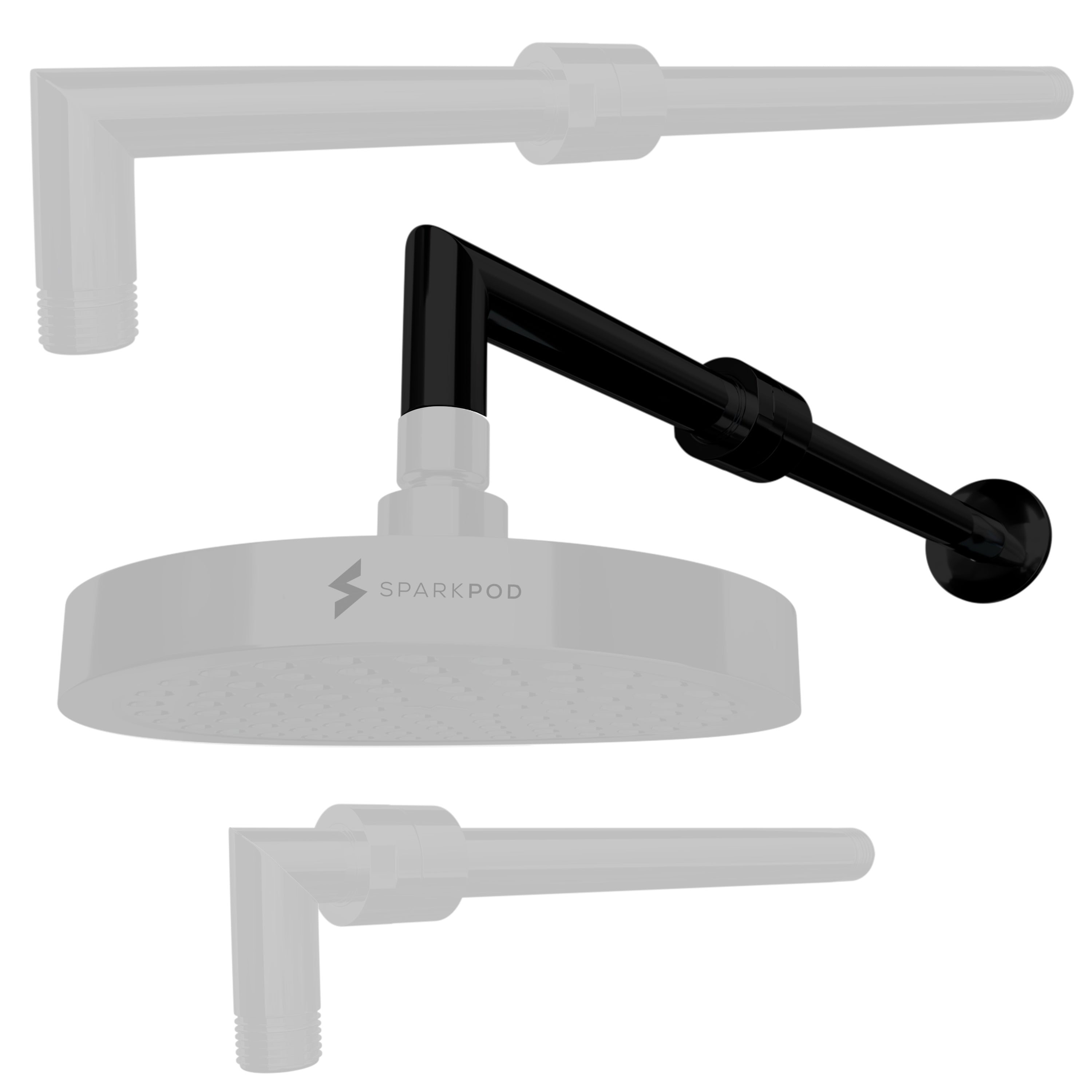 11" Expandable Shower Arm
