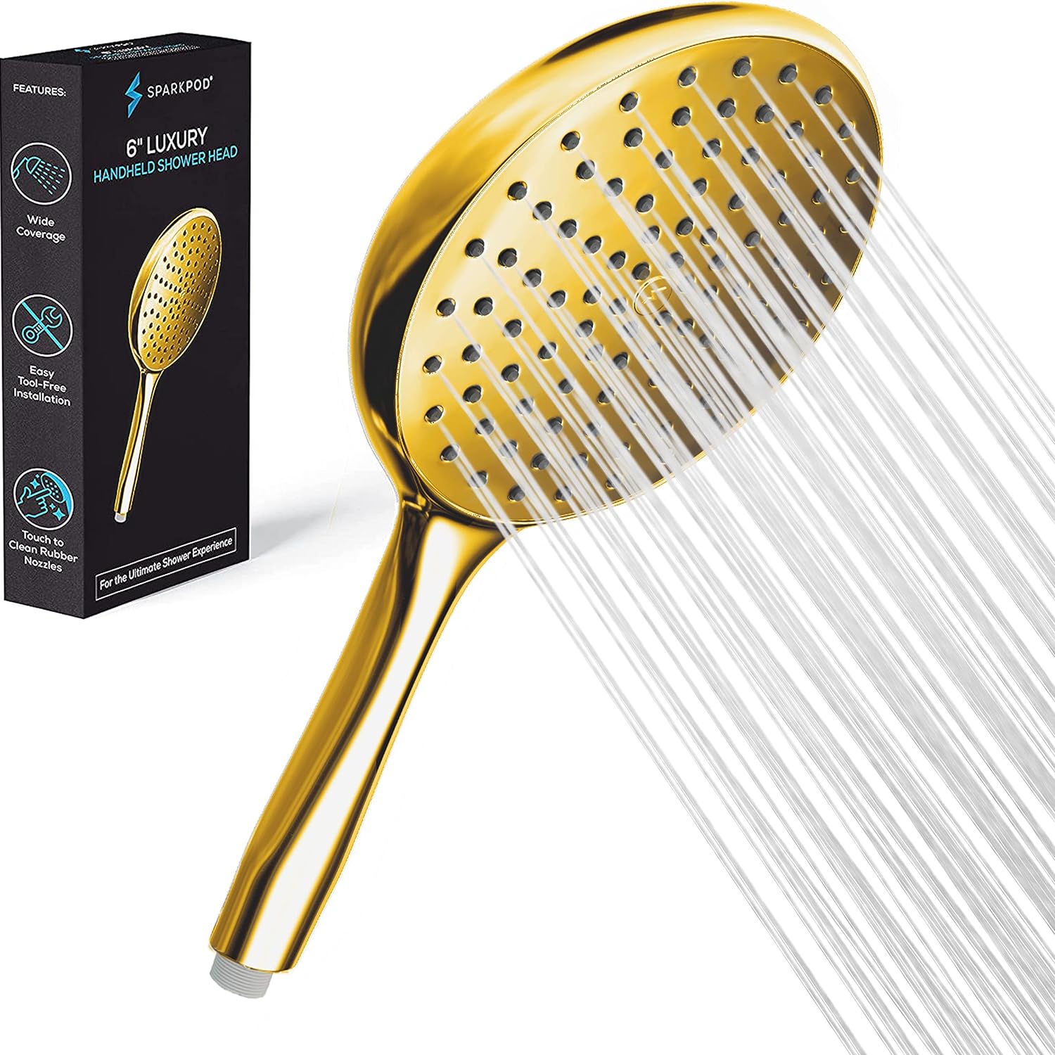 6"Handheld Shower Head