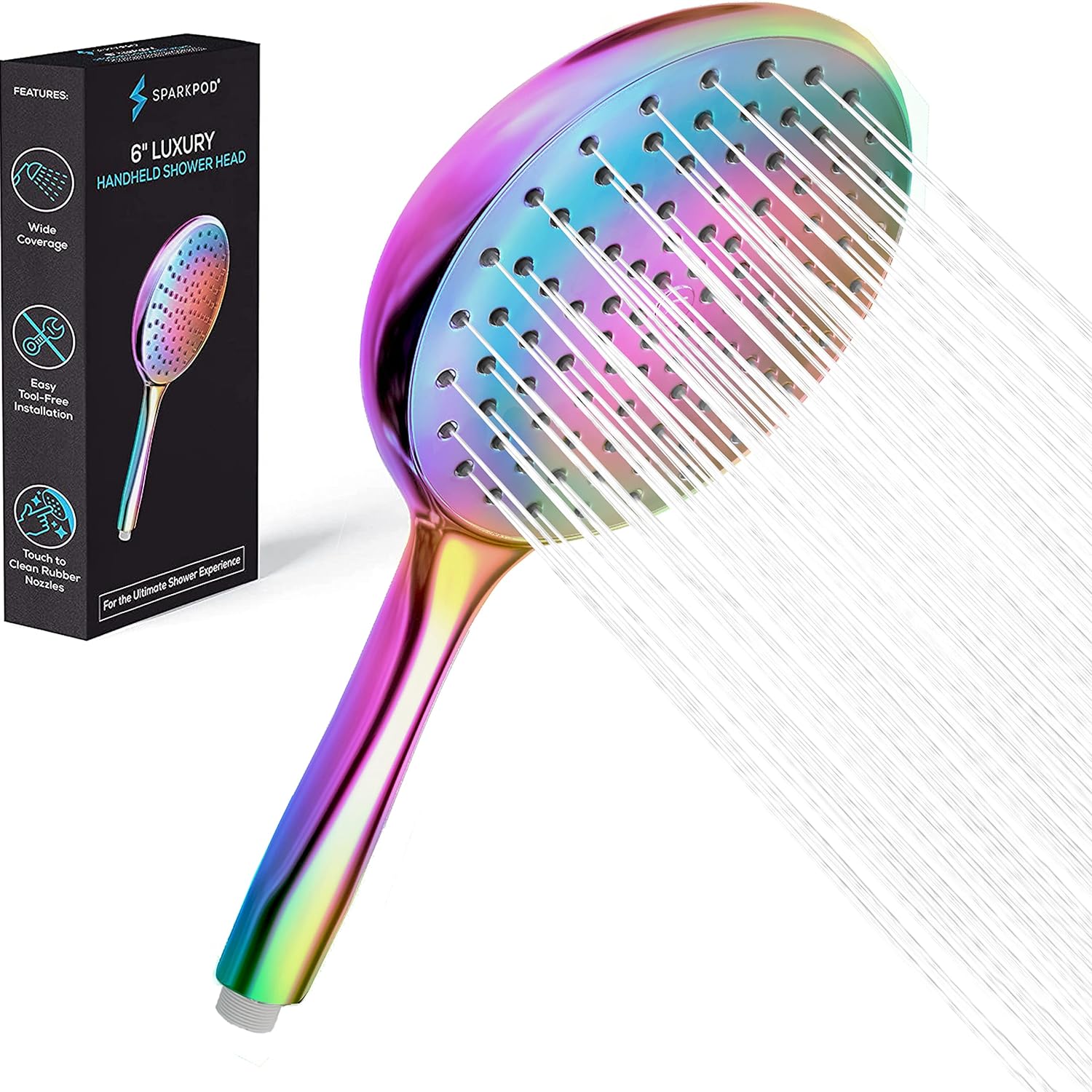 6"Handheld Shower Head