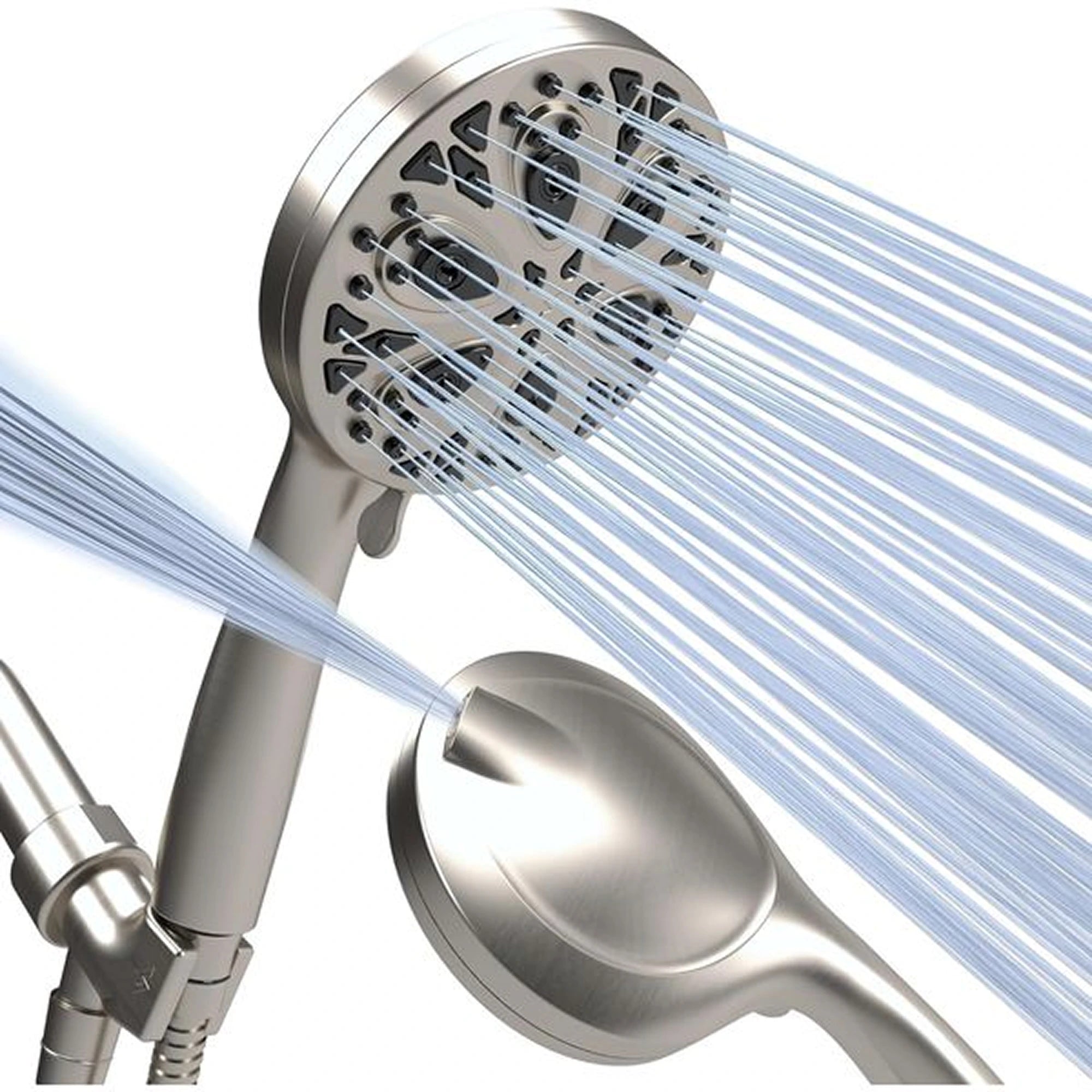 5" 10-Function Filtered Handheld Shower Head + 6' Hose