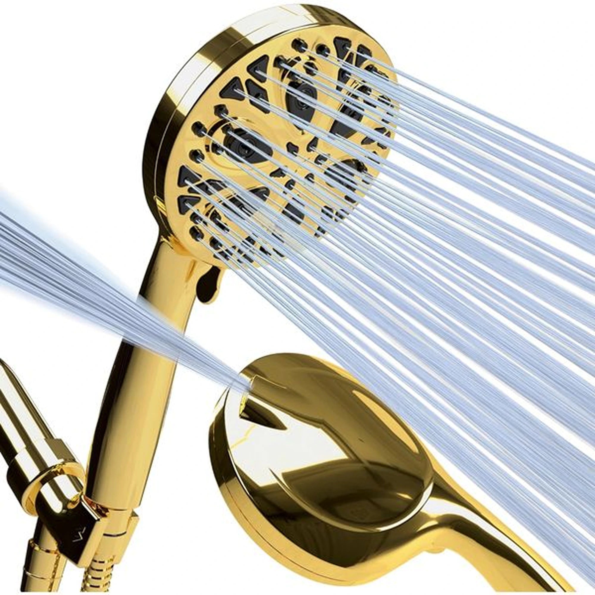 5" 10-Function Filtered Handheld Shower Head + 6' Hose