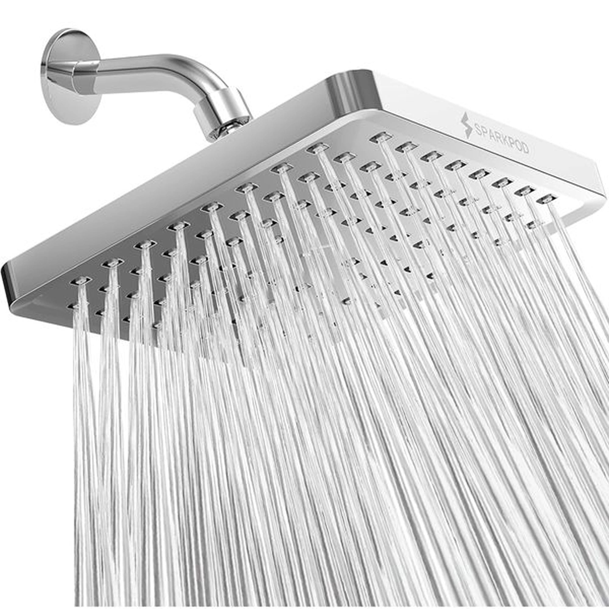 8" Square Rainfall Shower Head
