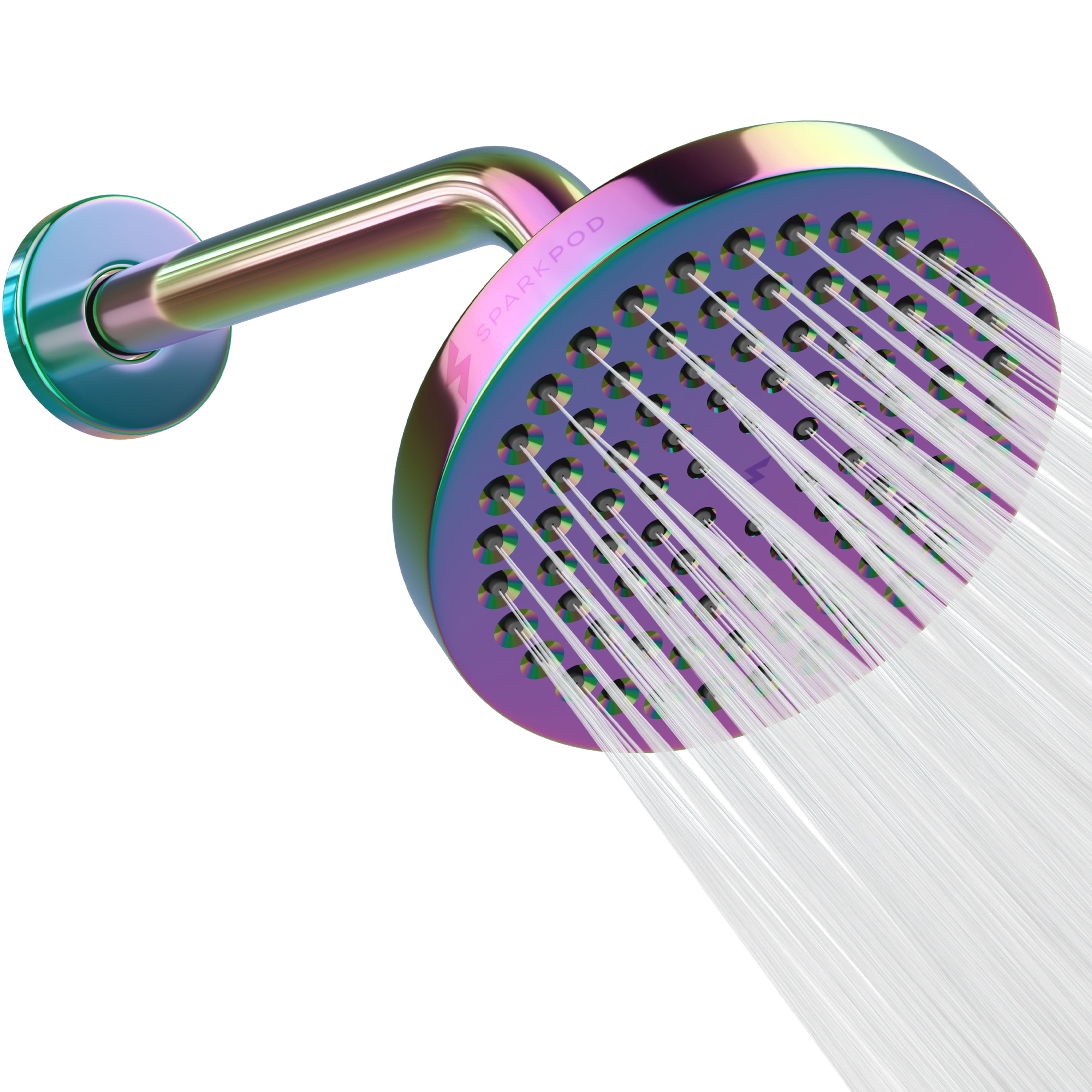 6” Round Rain Shower Head + 9” Shower Arm