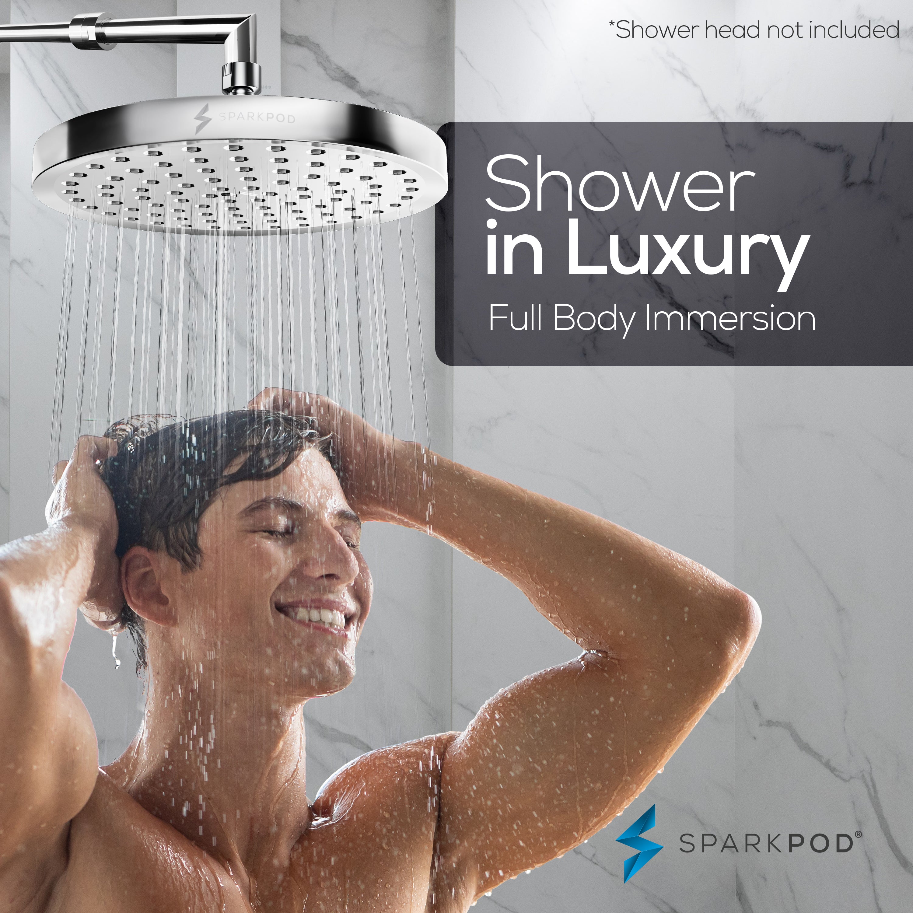 11" Expandable Shower Arm