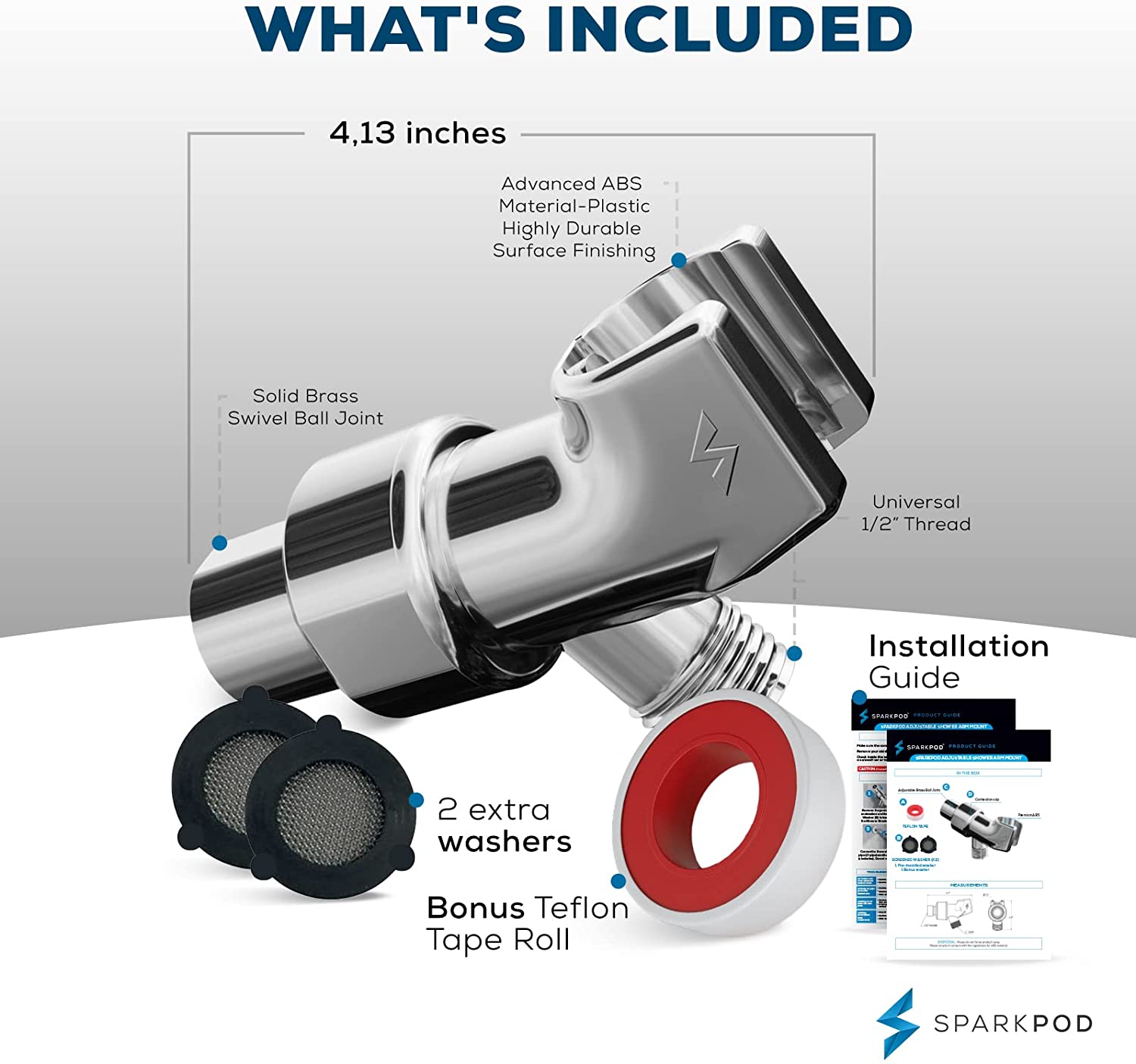 Handheld Shower Head Bracket
