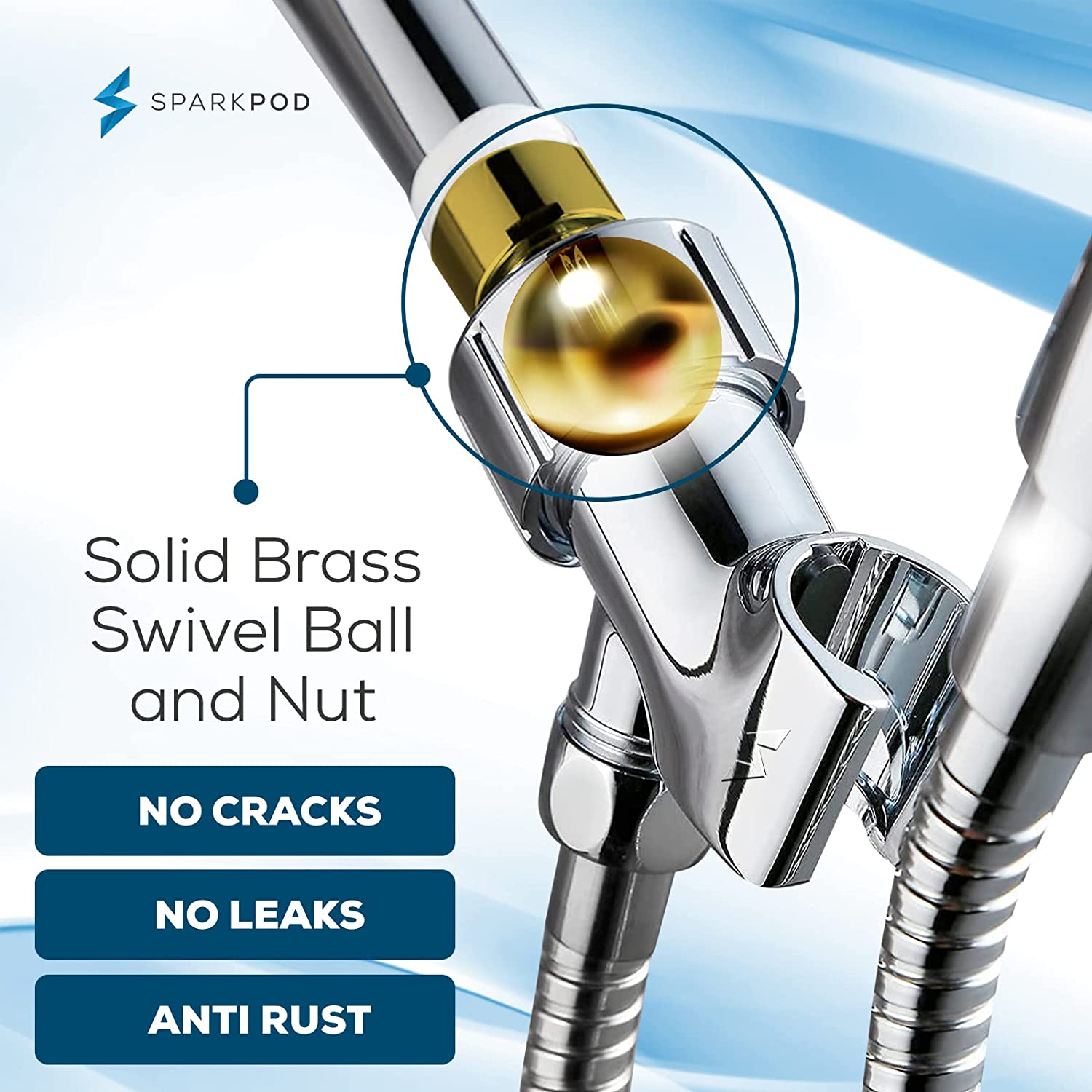 Handheld Shower Head Bracket