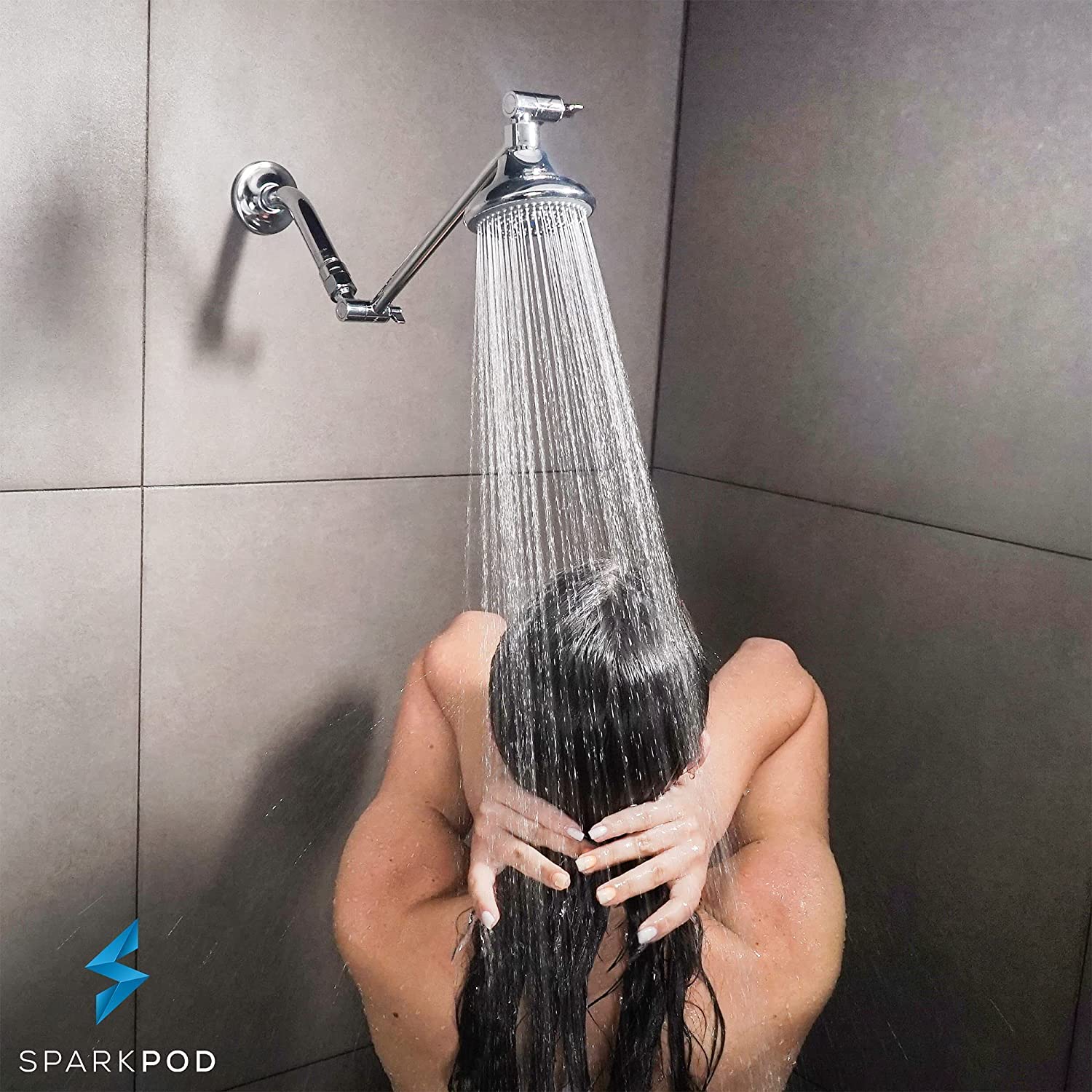 3.75" 3-Function Rain Shower Head