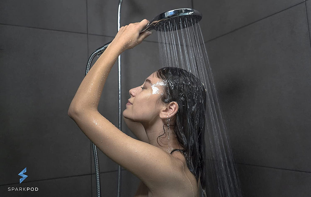 SparkPod 10 Spray Setting High Pressure Shower Head - Luxury 5 High F —  CHIMIYA