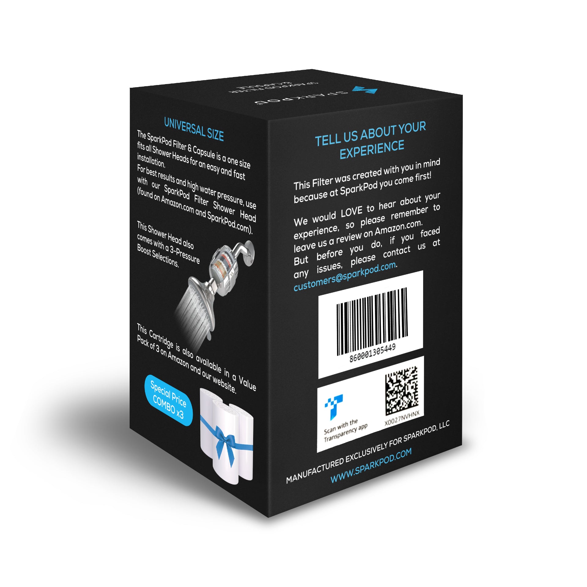 High Output Shower Filter Capsule